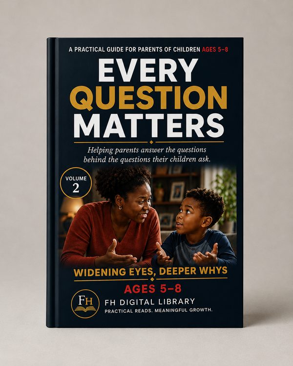 Every Question Matters Volume 2, Widening Eyes Deeper Whys book cover