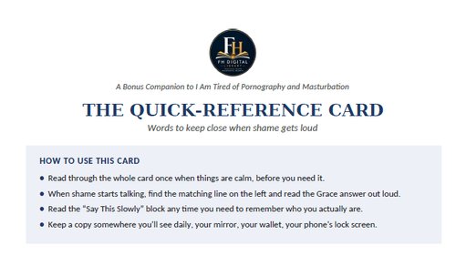 Quick-Reference Card preview