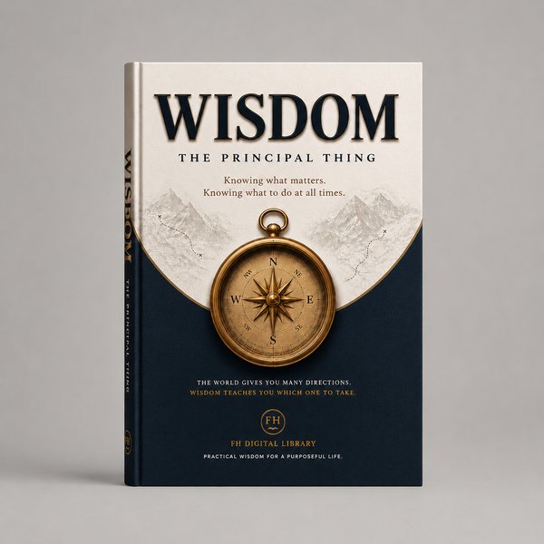WISDOM: The Principal Thing book cover